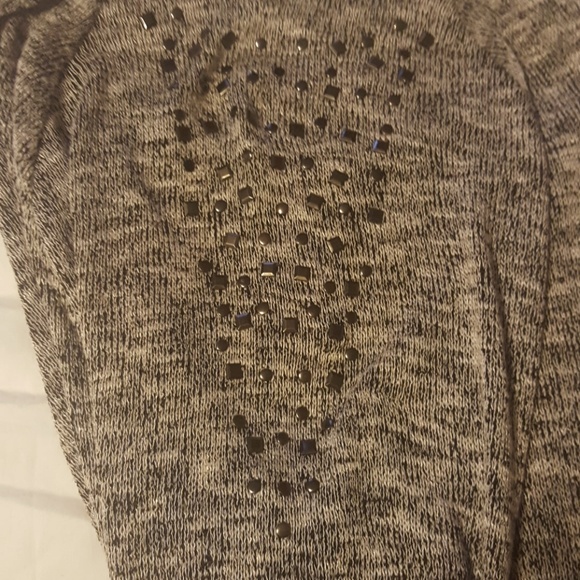 Pull over sweater with studded sleeves - Picture 6 of 6